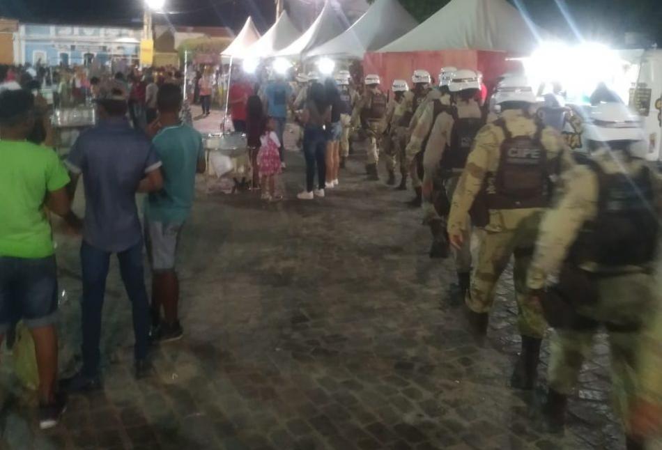 Polícia divulga balanço das ações durante a festa de aniversario de Xique-Xique