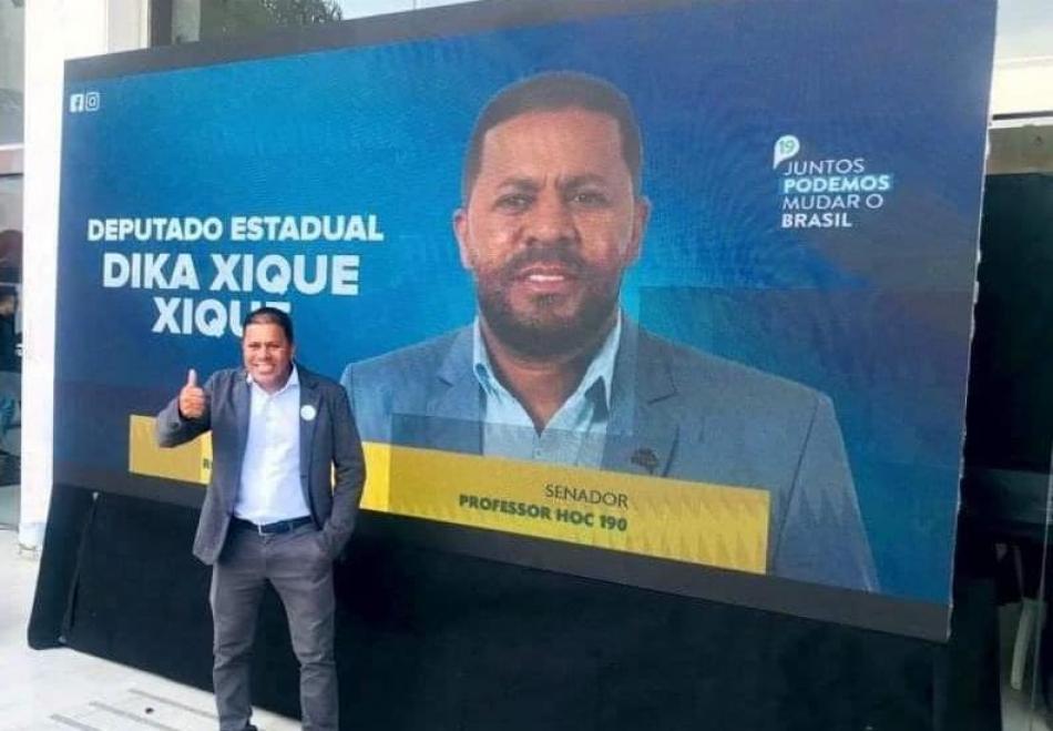 Vereador Dika Xique-Xique lança candidatura a deputado estadual em Jundiaí (SP)