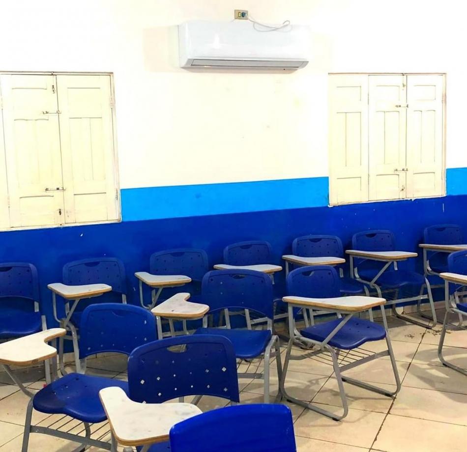 Gentio do Ouro: Aparelhos de ar-condicionado começam a ser instalados nas escolas municipais