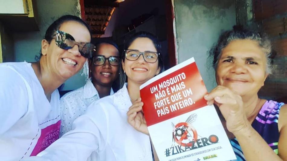 Em Santo Inácio, Unidade Básica de Saúde realiza ações educativas contra o Aedes aegypti