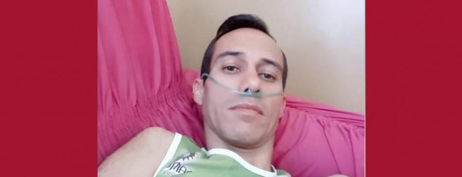 Gentio do Ouro: Com infecção pulmonar, homem faz apelo para ser internado