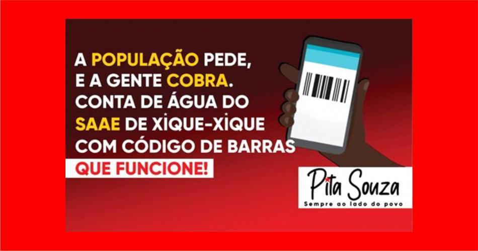 Xique-Xique: Internauta cobra funcionabilidade de código de barras nas contas de água do SAAE 