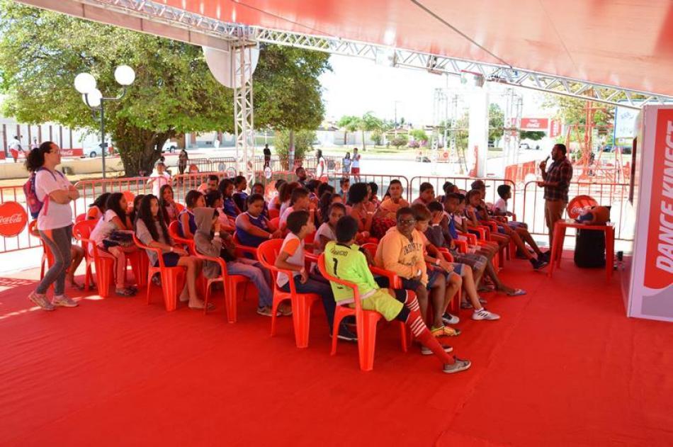 Arena Interativa inicia atividades recebendo 120 alunos de escolas municipais de Irecê