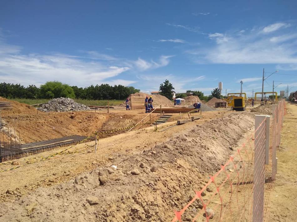 Construção da Ponte que liga Barra - Xique-Xique segue a todo vapor