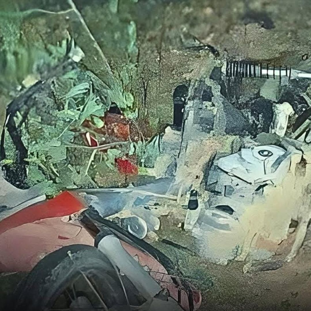 Colisão entre carro e moto na “Estrada da Morte” deixa uma pessoa gravemente ferida