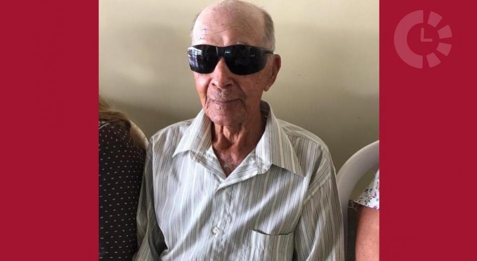 Morre o idoso de 98 anos que tinha vencido a Covid-19 em João Dourado