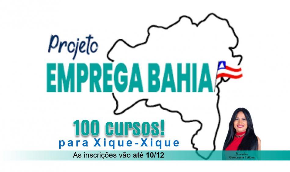 Xique-Xique: Projeto Emprega Bahia oferta cursos de qualificação profissional 