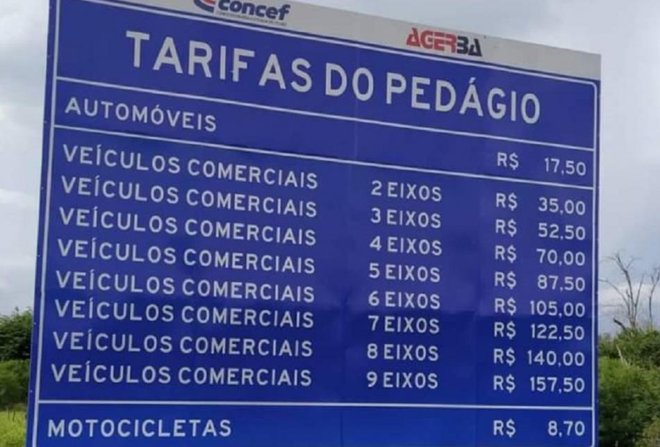 Pedágio da ponte Xique-Xique/Barra começou a funcionar nesta quarta, veja os valores