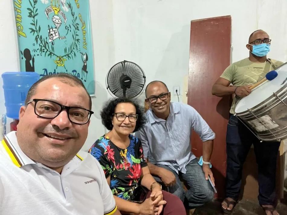 Cafu Barreto visita Andaraí, na Chapada Diamantina