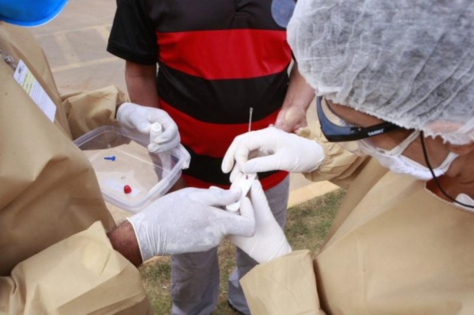 Gentio do Ouro: Secretaria de Saúde realiza testagem para Covid-19 em moradores da comunidade de Santana