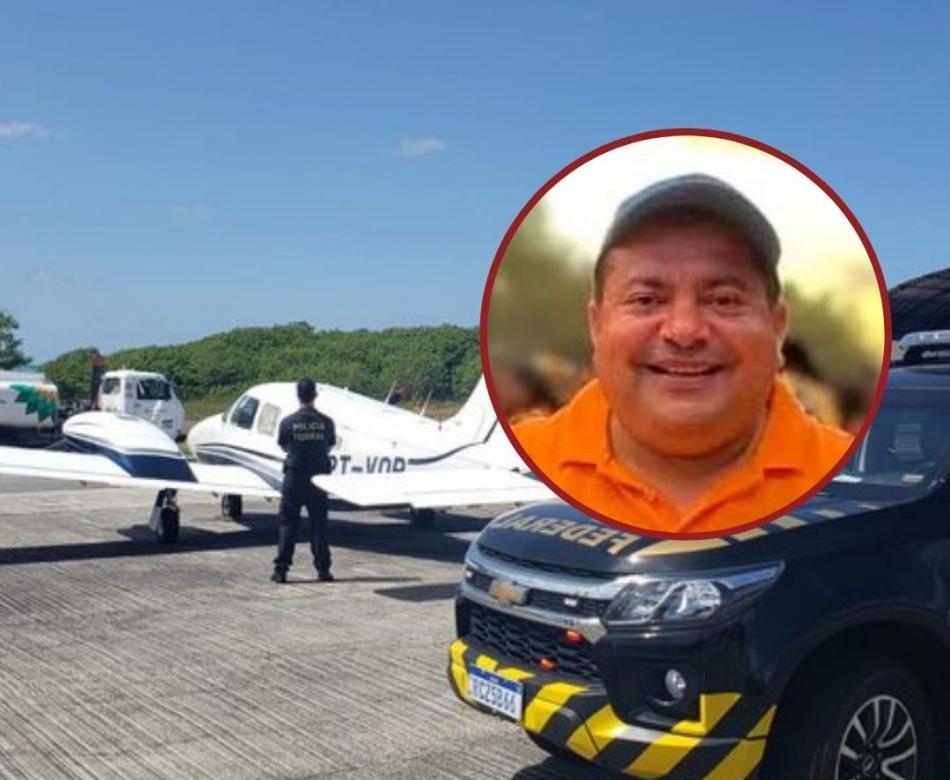 Ibititá: Polícia Federal apreende aeronave de Cafu Barreto