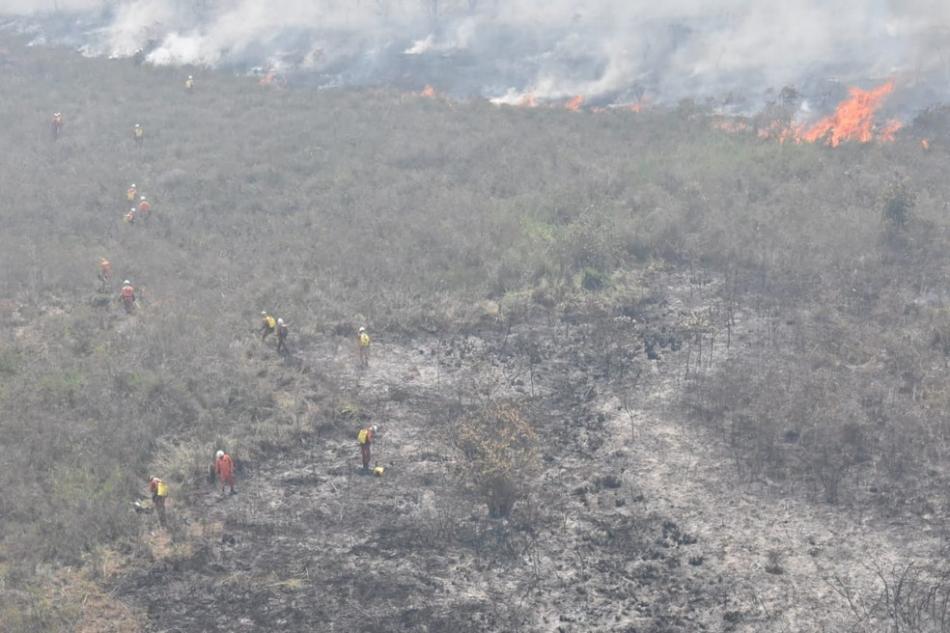 Barra: Quase um mês após início de chamas, incêndio florestal é extinto