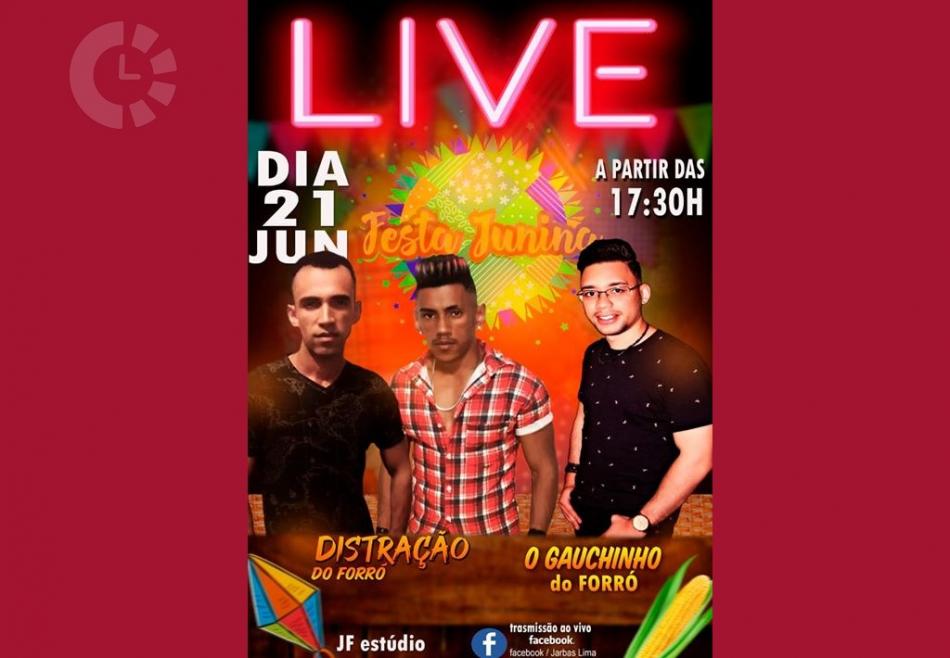 Banda Distração do Forró fará primeira Live no dia 21 de junho