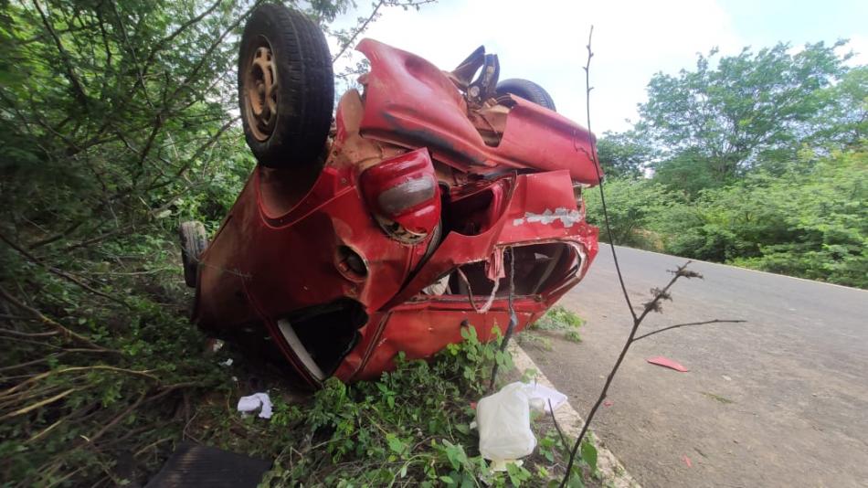 Ipupiara: Acidente entre dois veículos deixa feridos na estrada que liga Sodrelândia à Ibipetum