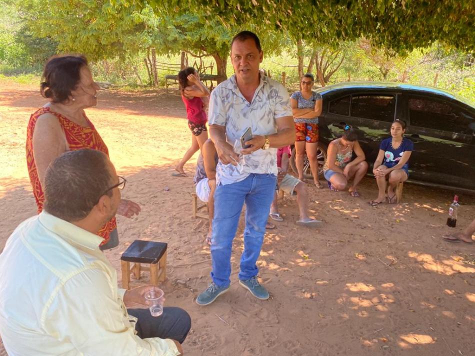 Vereador Ruyzinho visita eleitores para agradecer os votos e ouvir demandas das comunidades