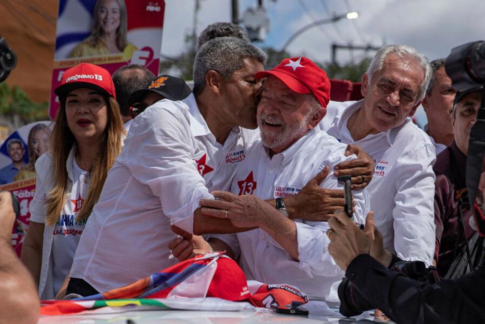 Lula domina a Bahia com 72% dos votos; Bolsonaro vence em apenas duas cidades