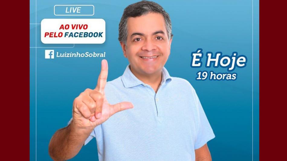 Luizinho Sobral vai lançar sua pré-candidatura hoje (19)