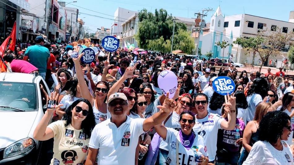 Irecê: Mulheres vão às ruas neste sábado (29) contra Bolsonaro 