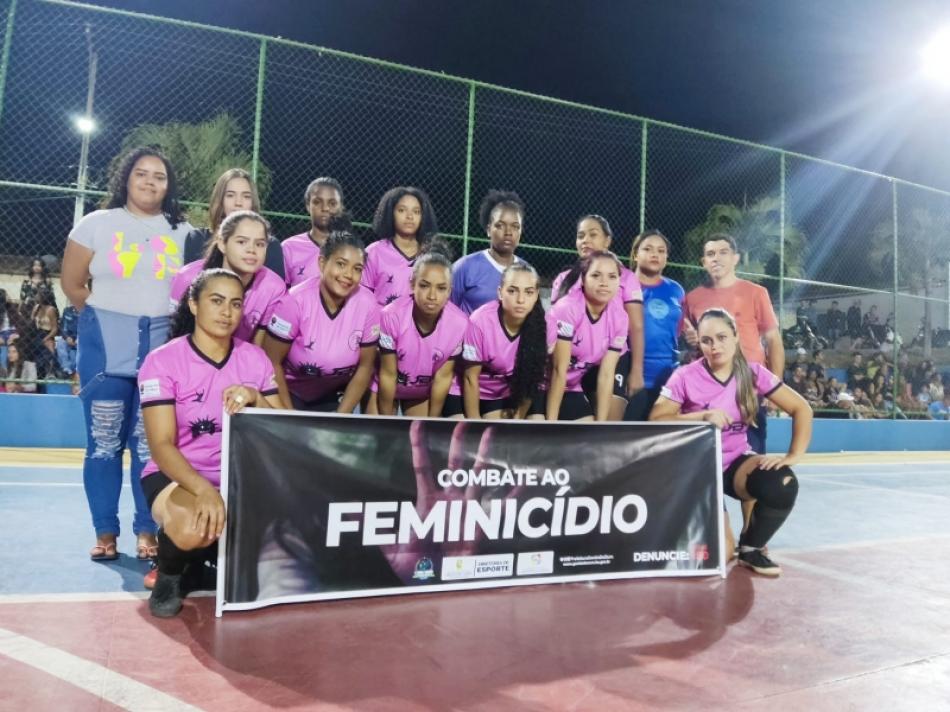 Copa União de Futsal Feminino de Gentio do Ouro teve início neste fim de semana 